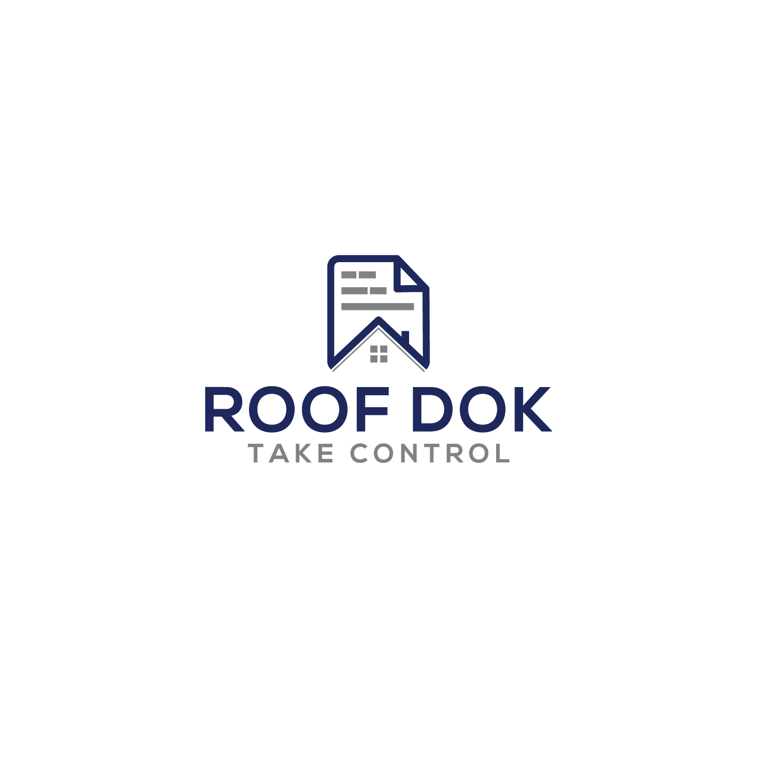 Logo Design by TARGET logo for Roof Dok | Design #35906287