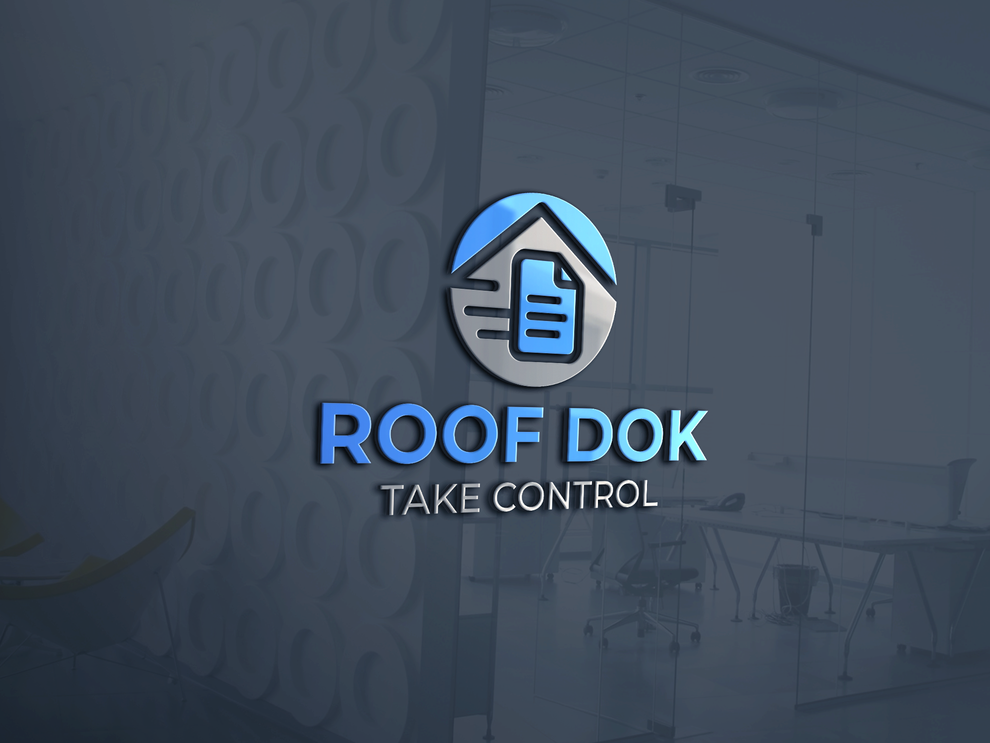 Logo Design by Innovative Graphix for Roof Dok | Design #35908442