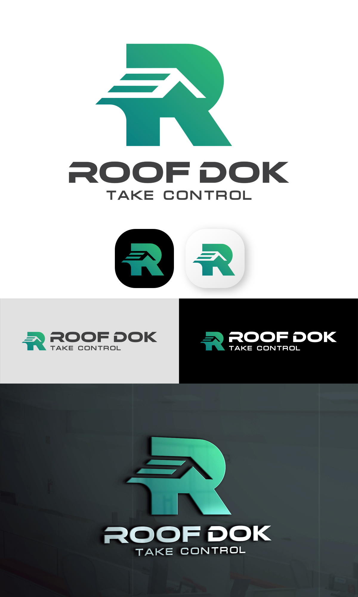 Logo Design by Alf Mozara for Roof Dok | Design #35901810