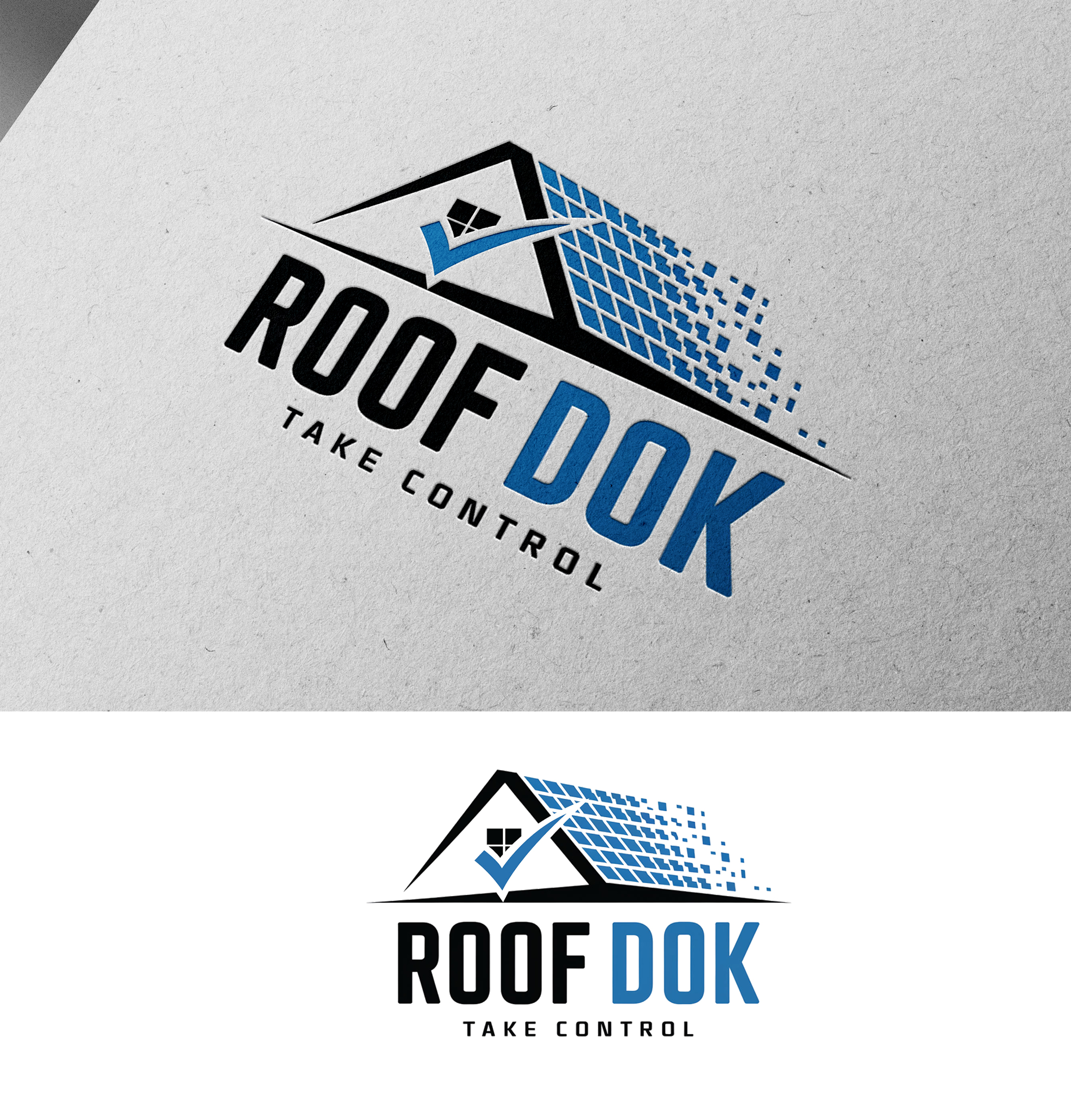 Logo Design by Designz Zone for Roof Dok | Design #35910715