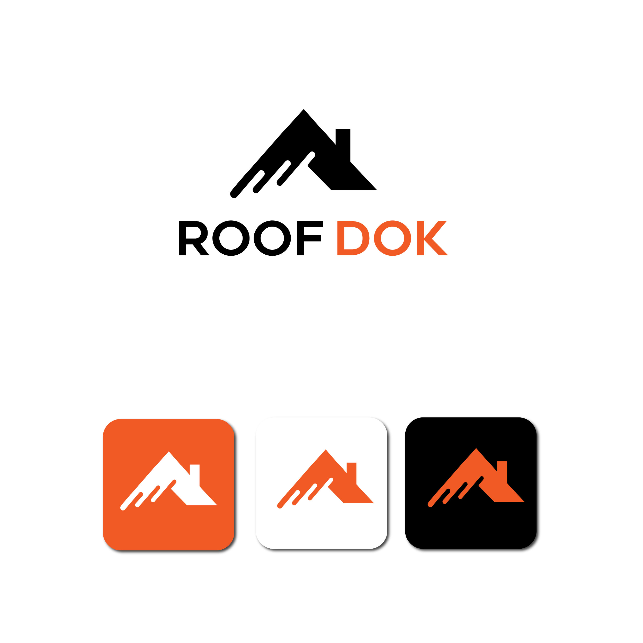 Logo-Design von Art_lv für Roof Dok | Design #35906666