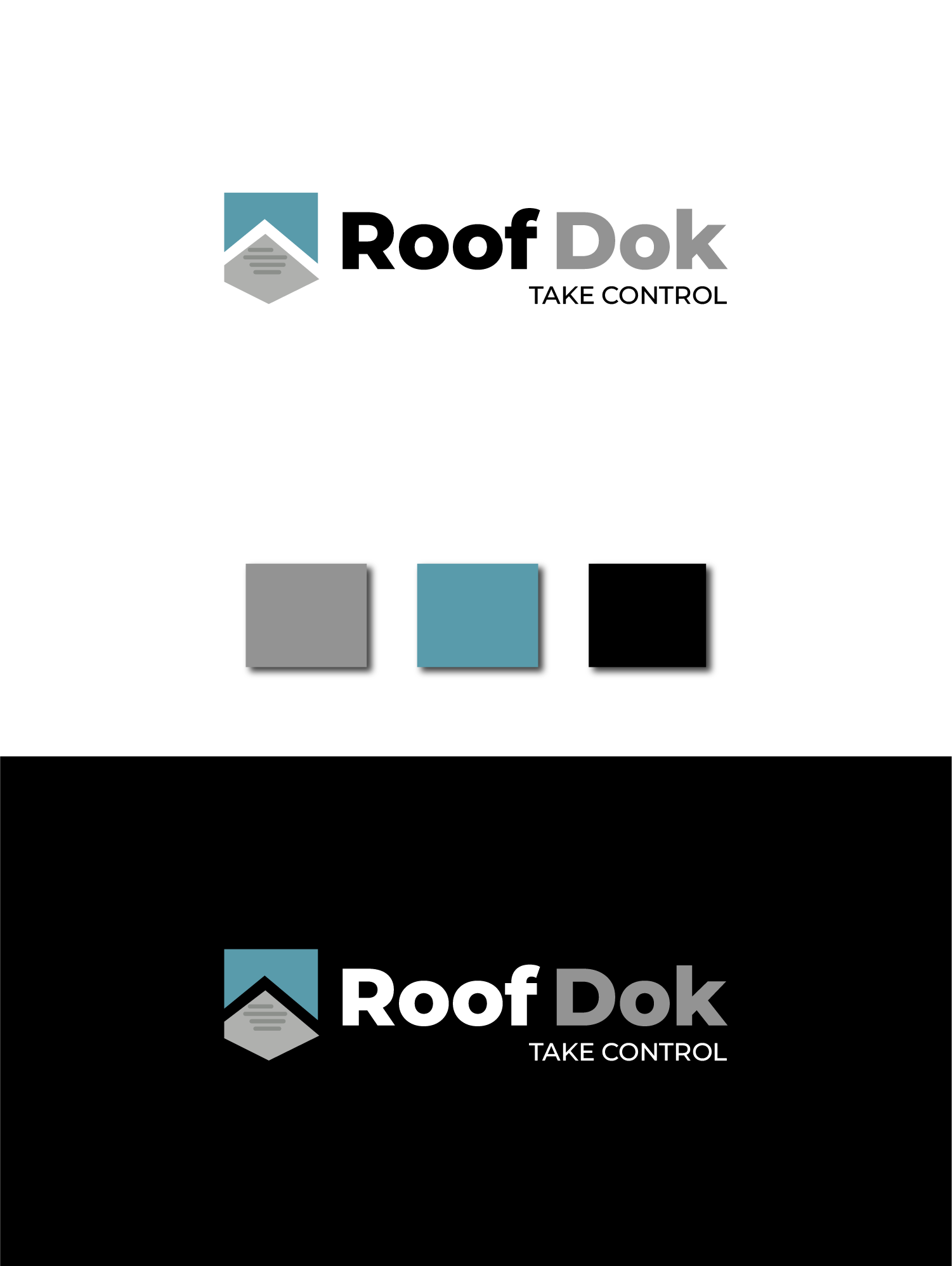 Logo Design by designs by Dylan for Roof Dok | Design #35916079