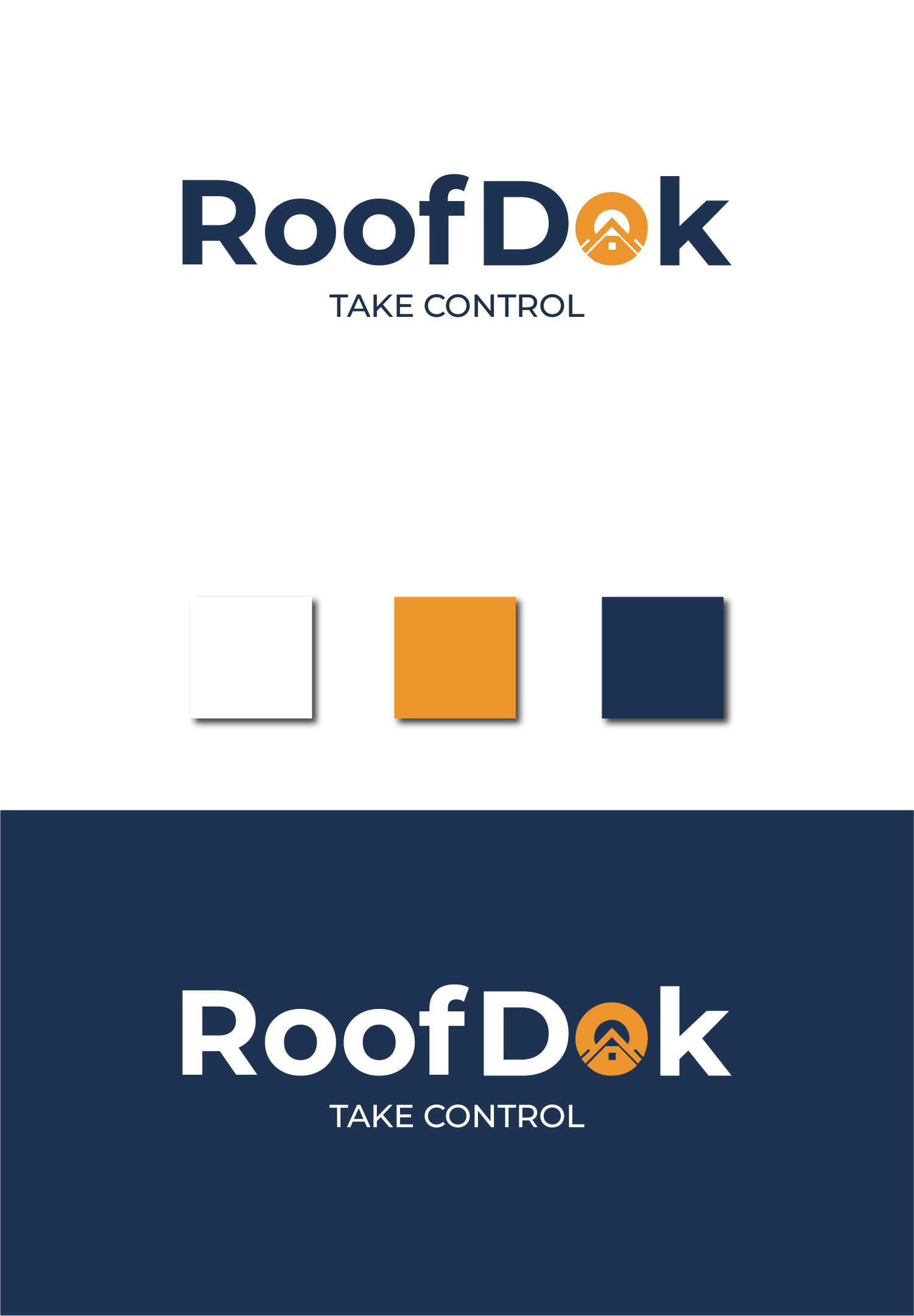 Logo Design by designs by Dylan for Roof Dok | Design #35916086