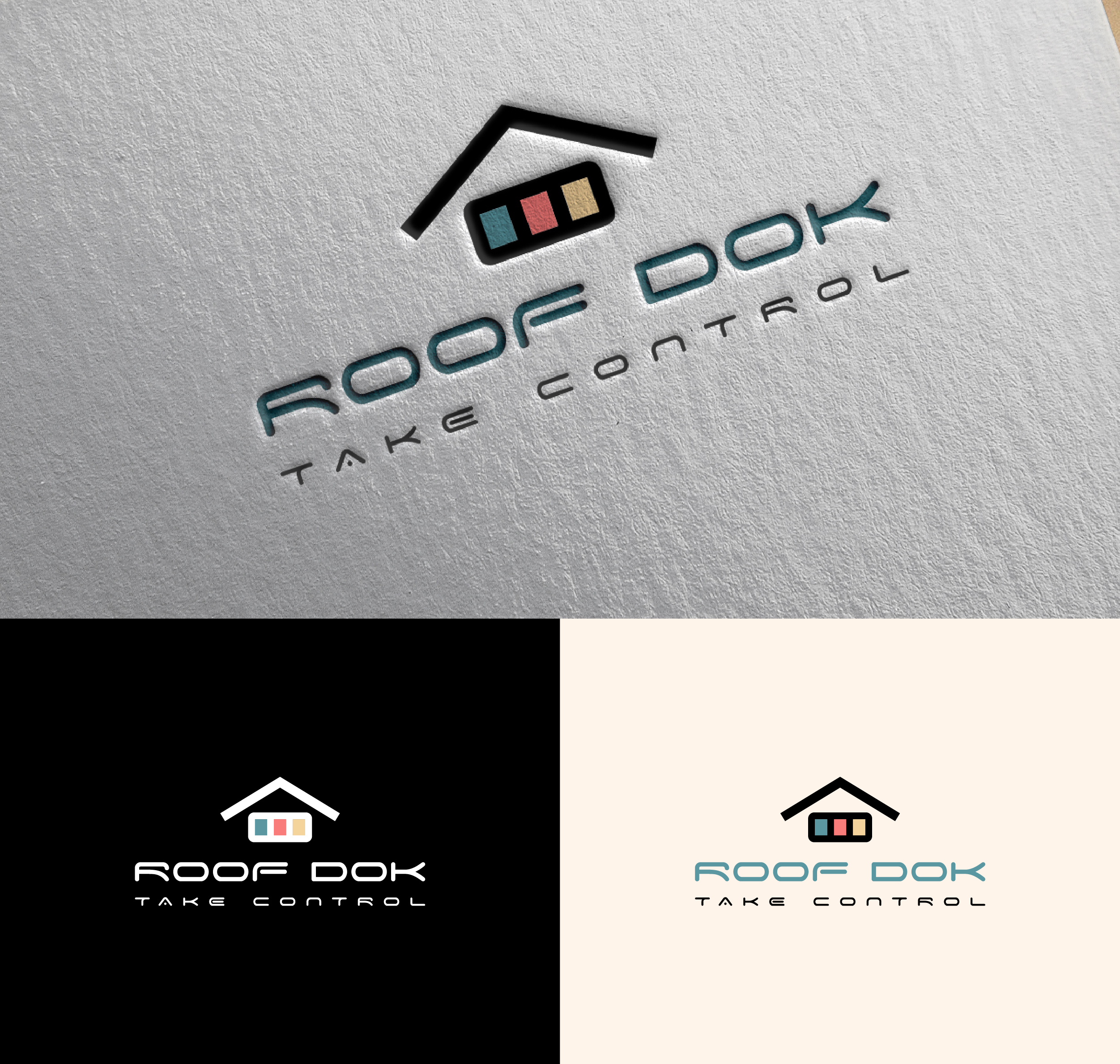 Logo Design by Creative Poli for Roof Dok | Design #35914542