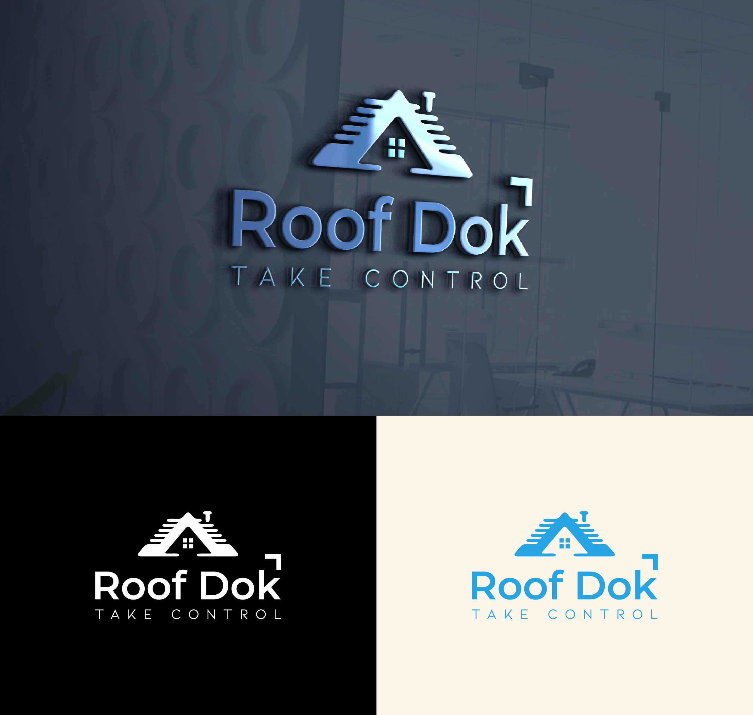 Logo-Design von Creative Poli für Roof Dok | Design #35914603