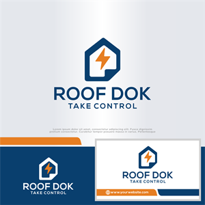 Logo-Design von win it für Roof Dok | Design: #35908820