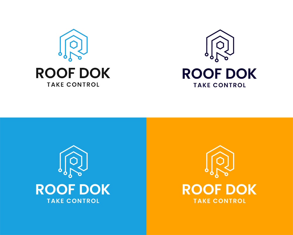 Logo Design by Bilo bee for Roof Dok | Design #35908352