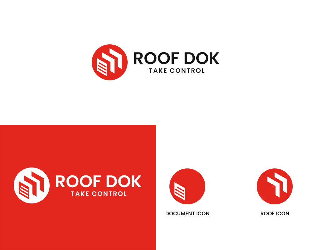 Logo Design by Bilo bee for Roof Dok | Design #35913485
