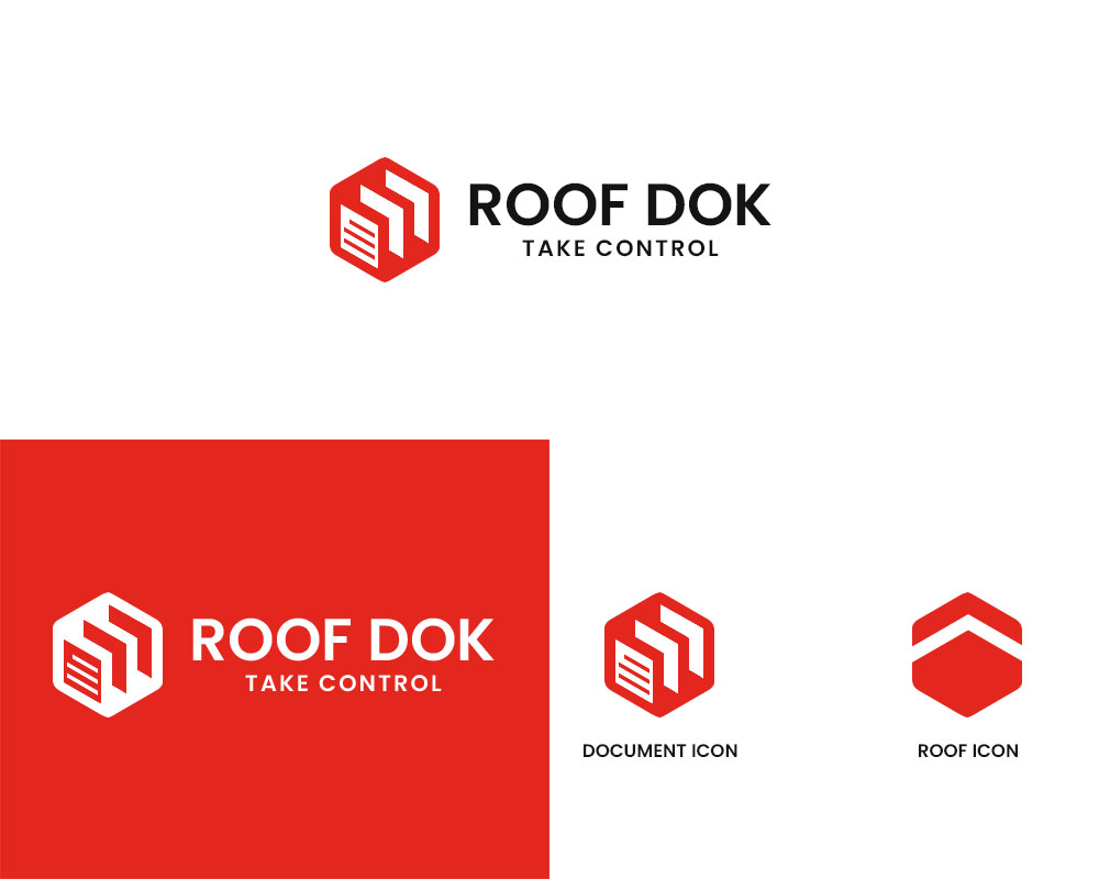 Logo Design by Bilo bee for Roof Dok | Design #35913554