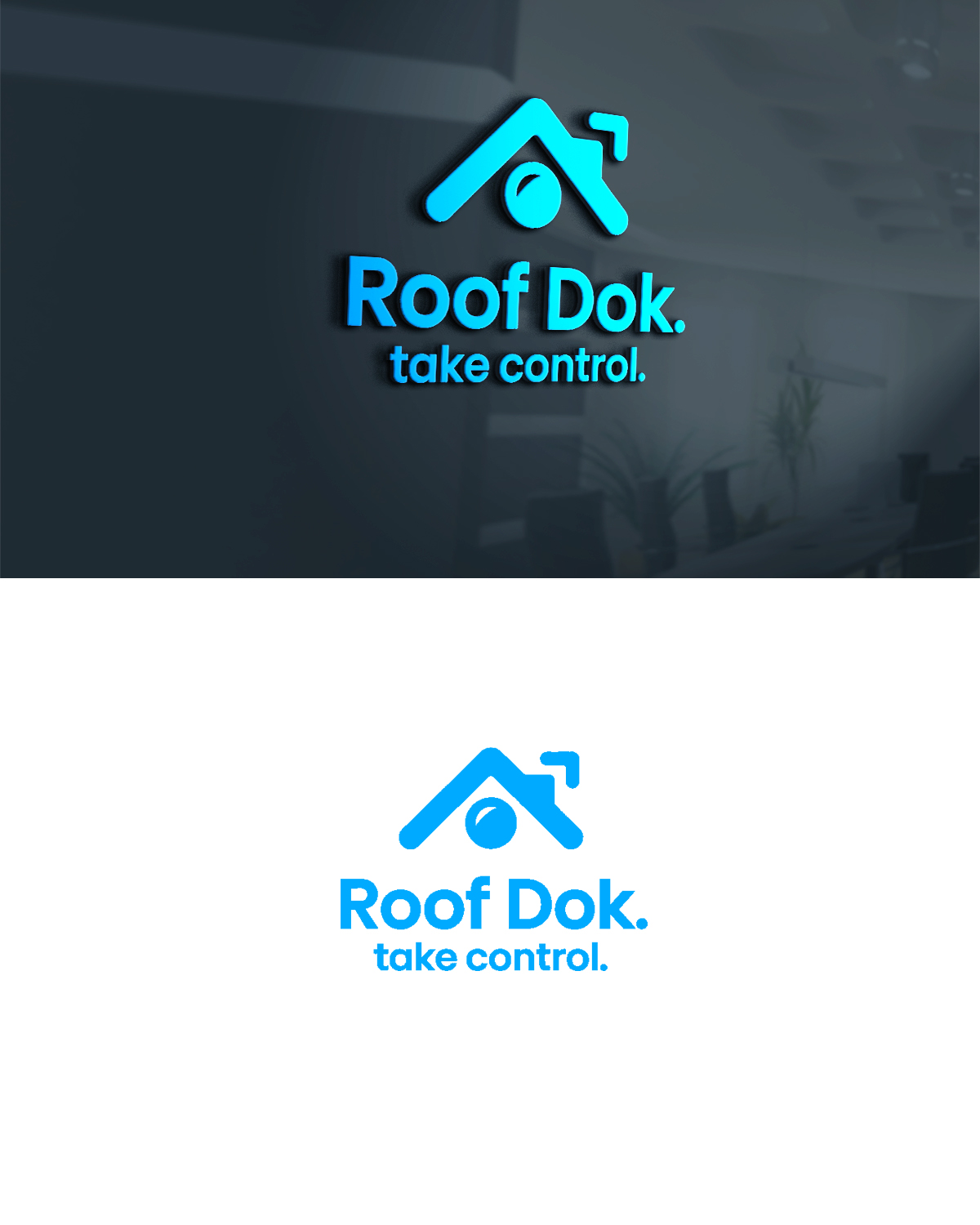 Logo Design by Riyaa.001 for Roof Dok | Design #35913200