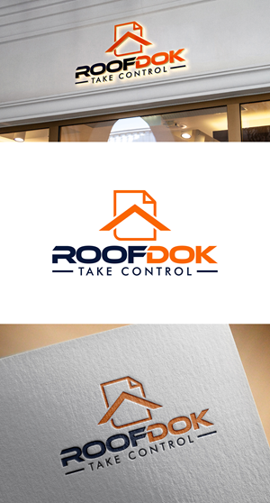 Logo Design by THE DESIGN MAN for Roof Dok | Design #35910484