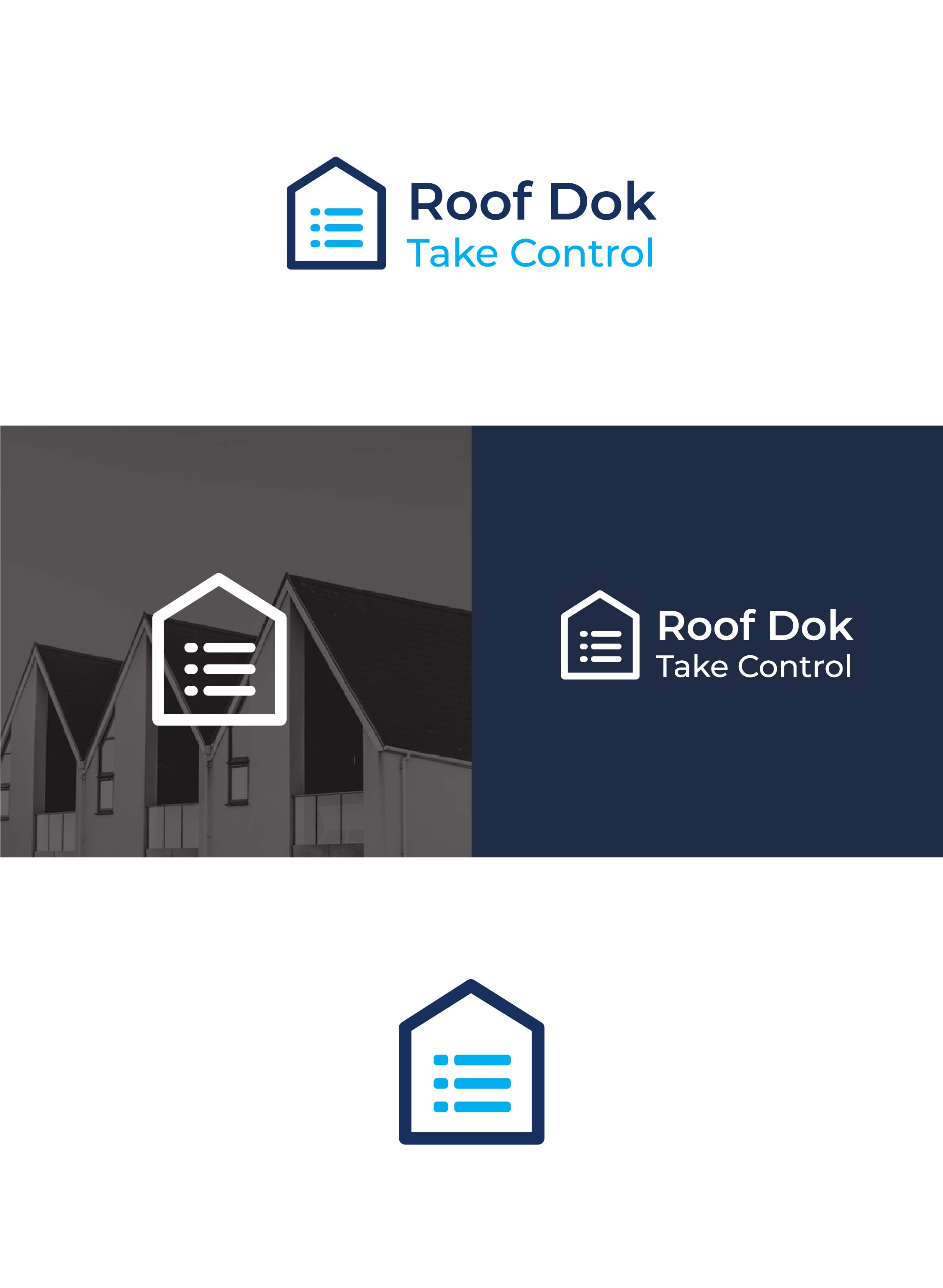 Logo Design by Logo Maker Zone for Roof Dok | Design #35951504
