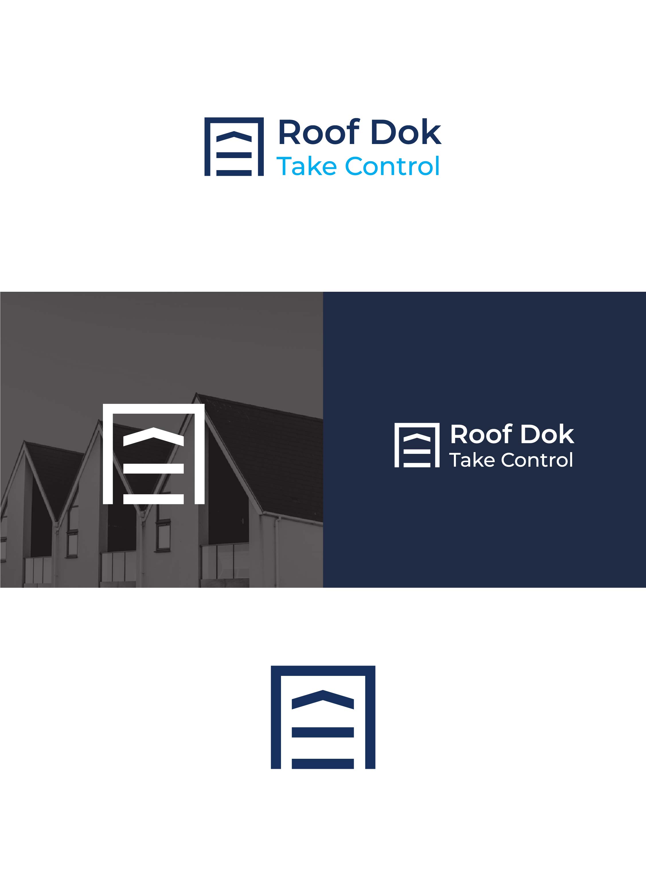 Logo Design by Logo Maker Zone for Roof Dok | Design #35951665