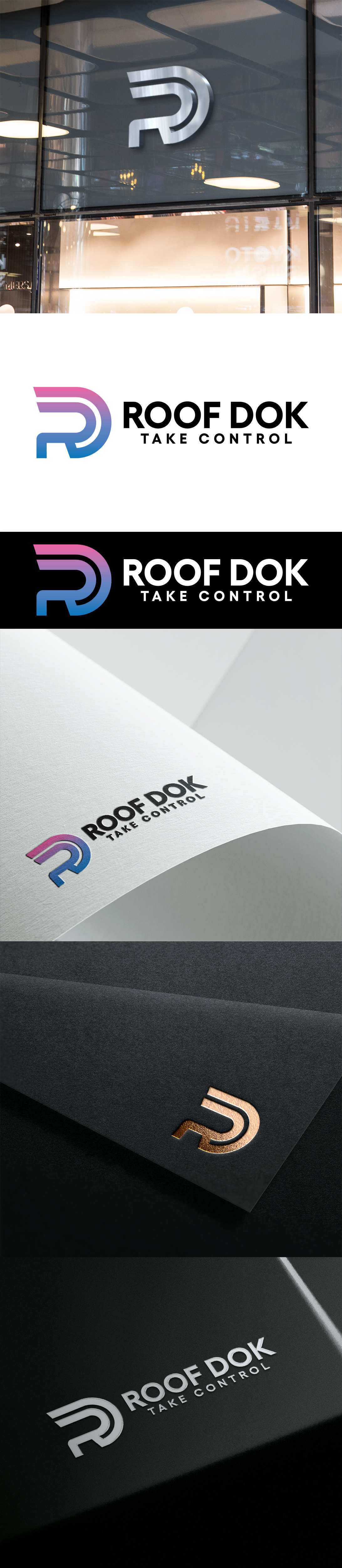 Diseño de Logo por ScoreStriver para Roof Dok | Diseño #35906431