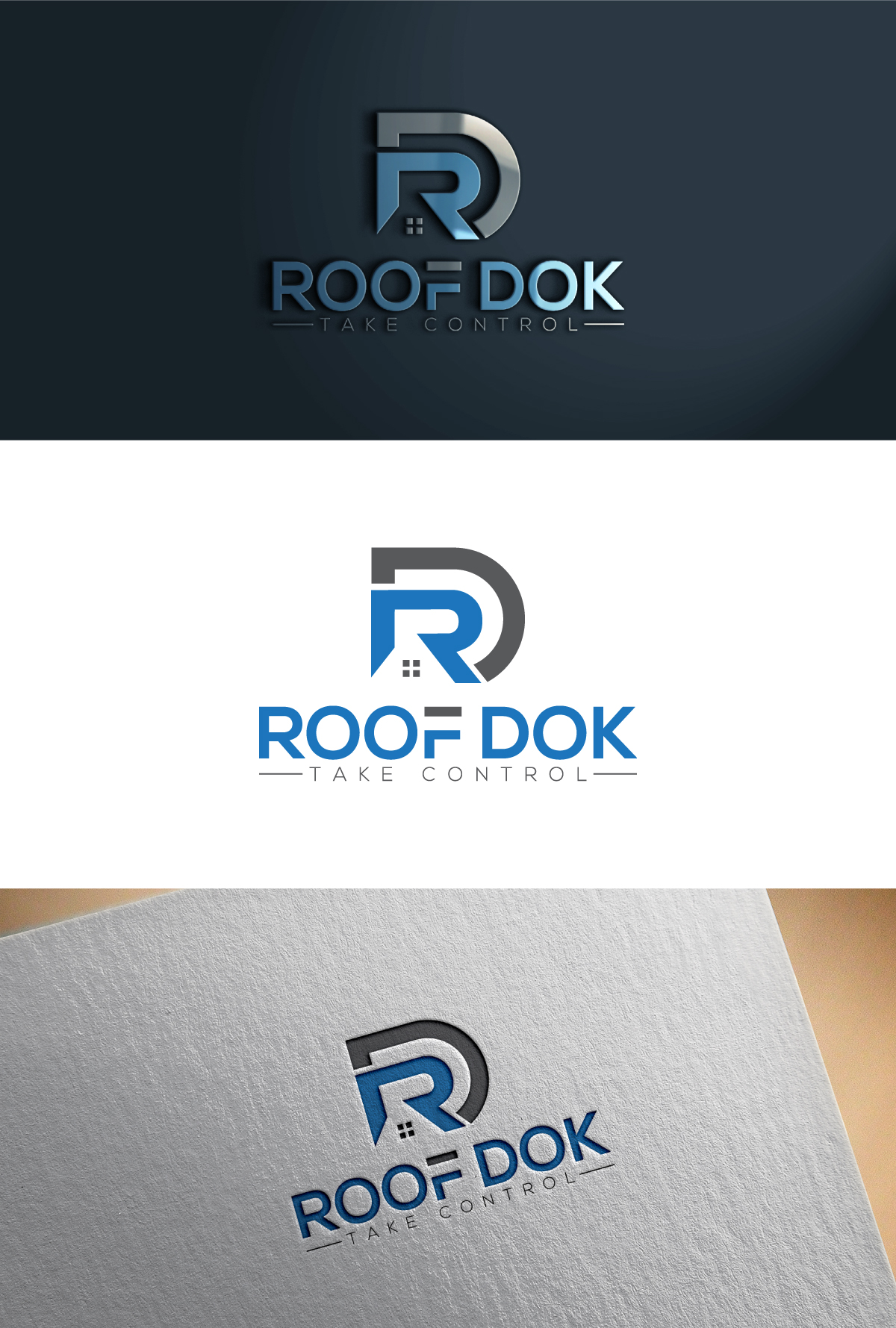 Logo Design by ariba6269 for Roof Dok | Design #35901470