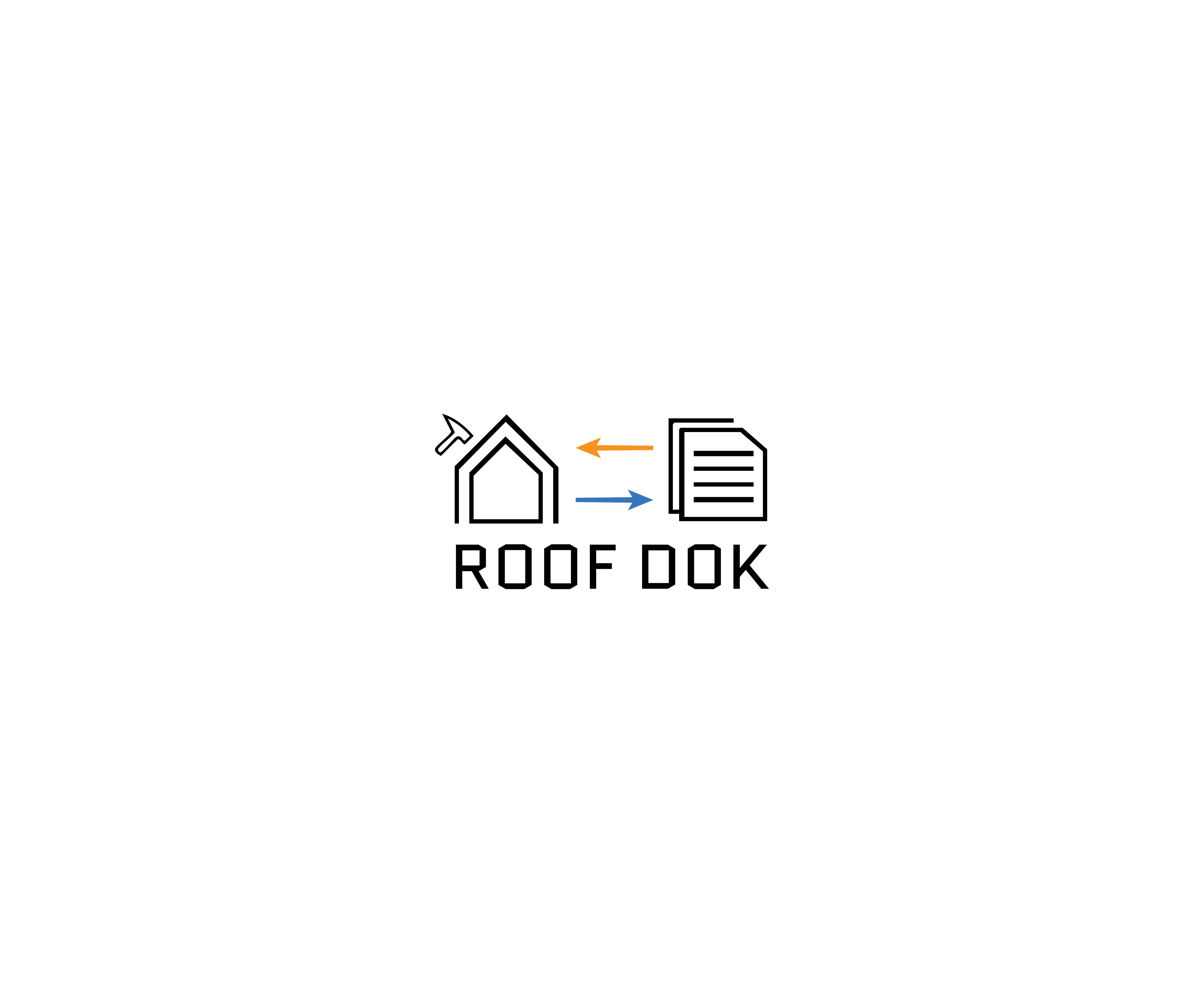 Logo Design by Heem for Roof Dok | Design #35915691