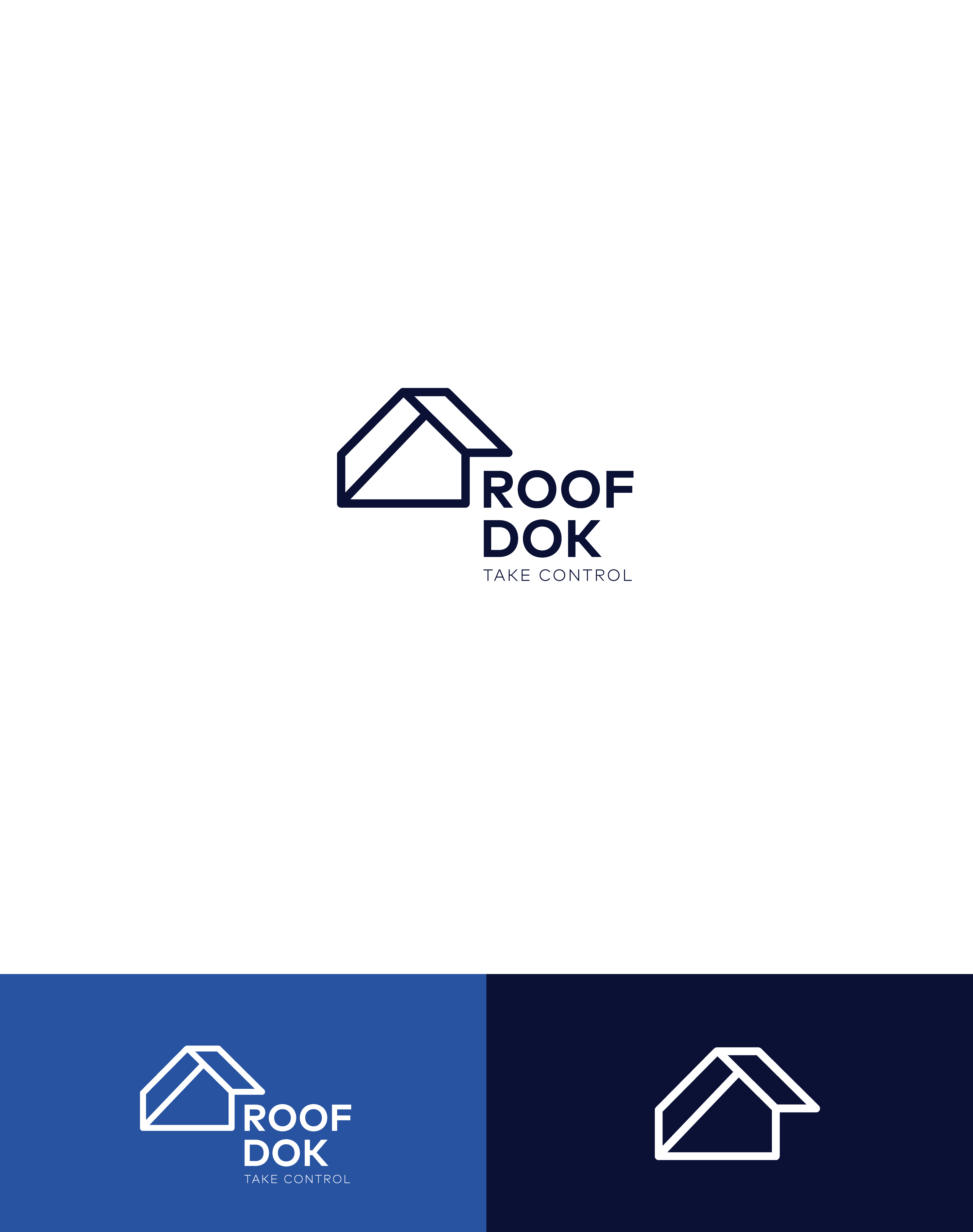 Logo Design by Melbs for Roof Dok | Design #35901807