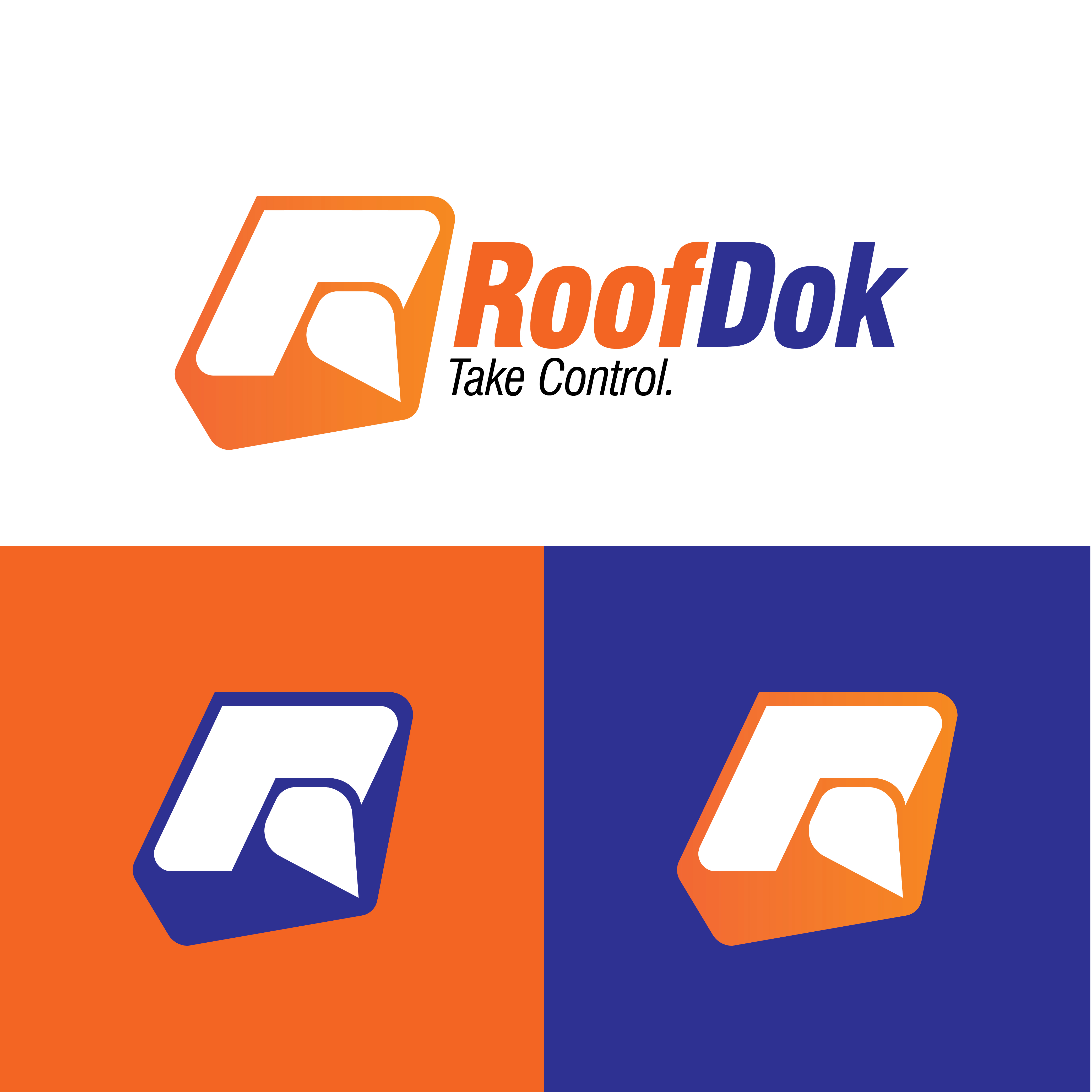 Logo Design by Alpesh Ahir for Roof Dok | Design #35902421