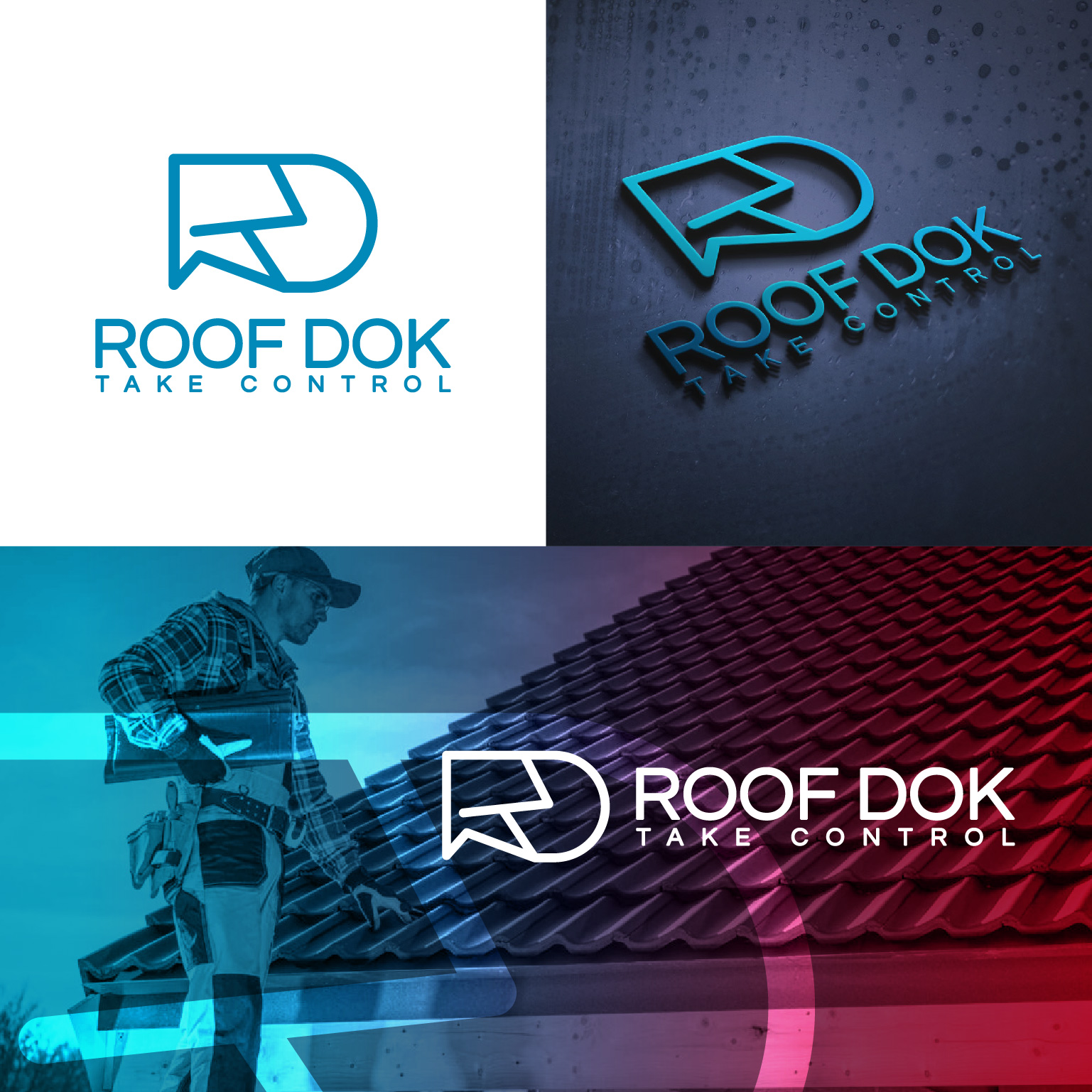 Logo-Design von 4tech services für Roof Dok | Design #35905896