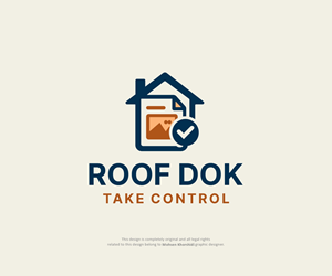 Logo Design by Mohsen Khorshidi for Roof Dok | Design: #35912296