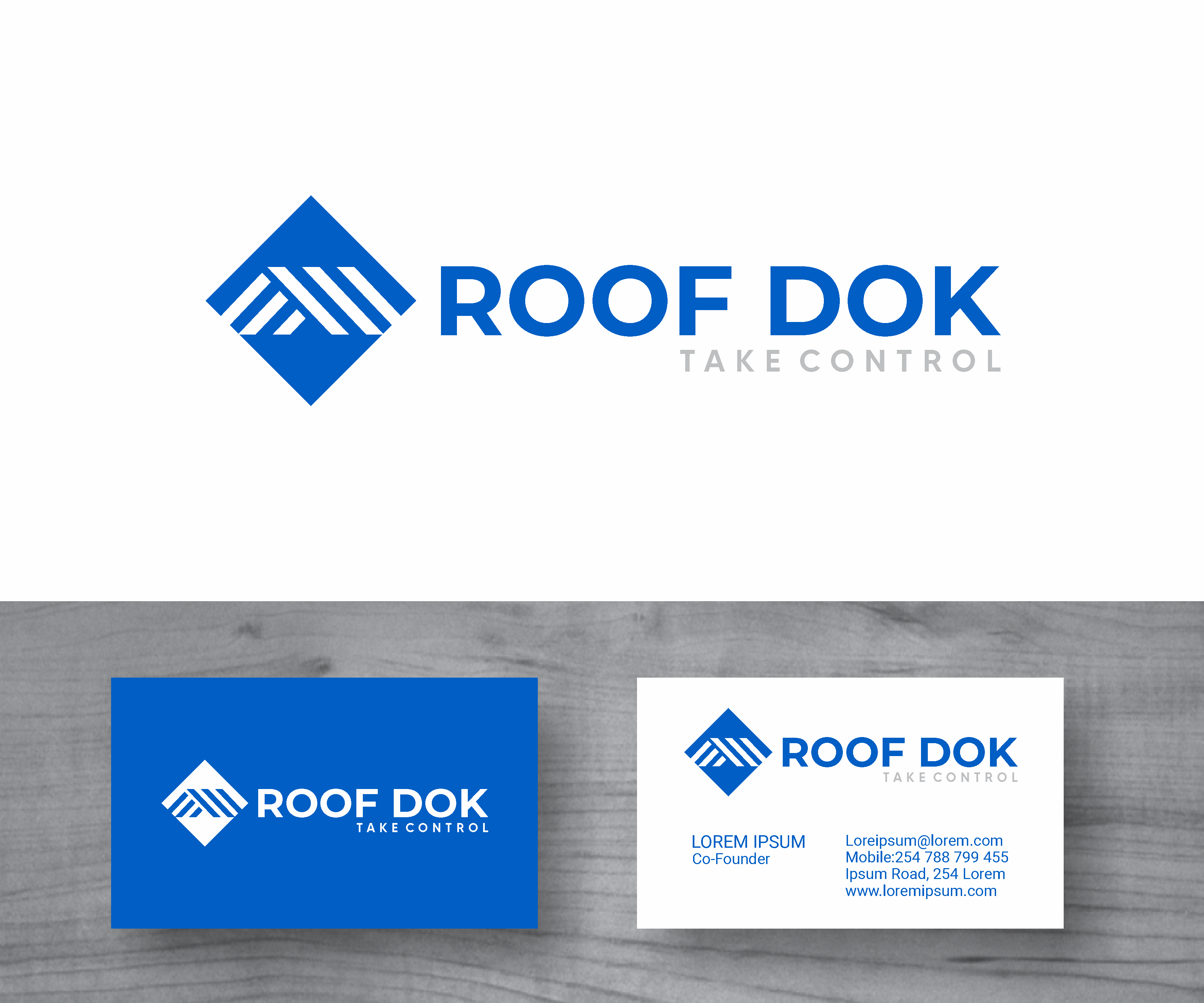 Logo Design by MBARO for Roof Dok | Design #35916304
