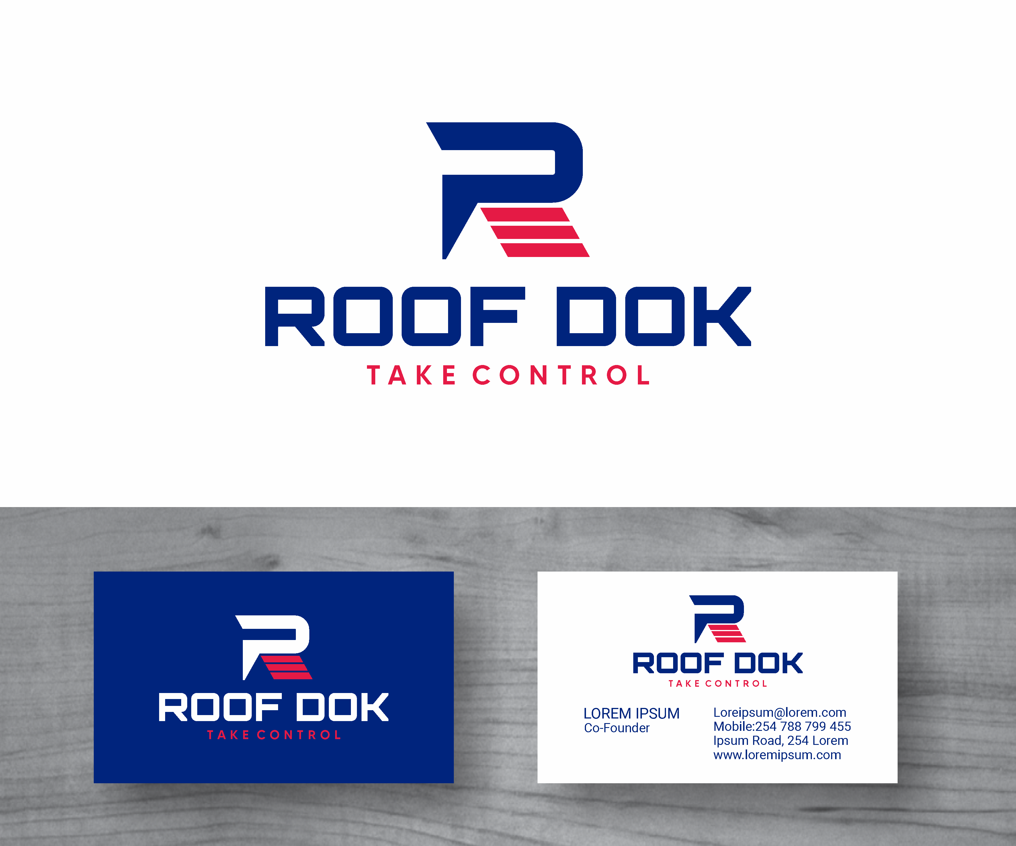 Logo Design by MBARO for Roof Dok | Design #35916305