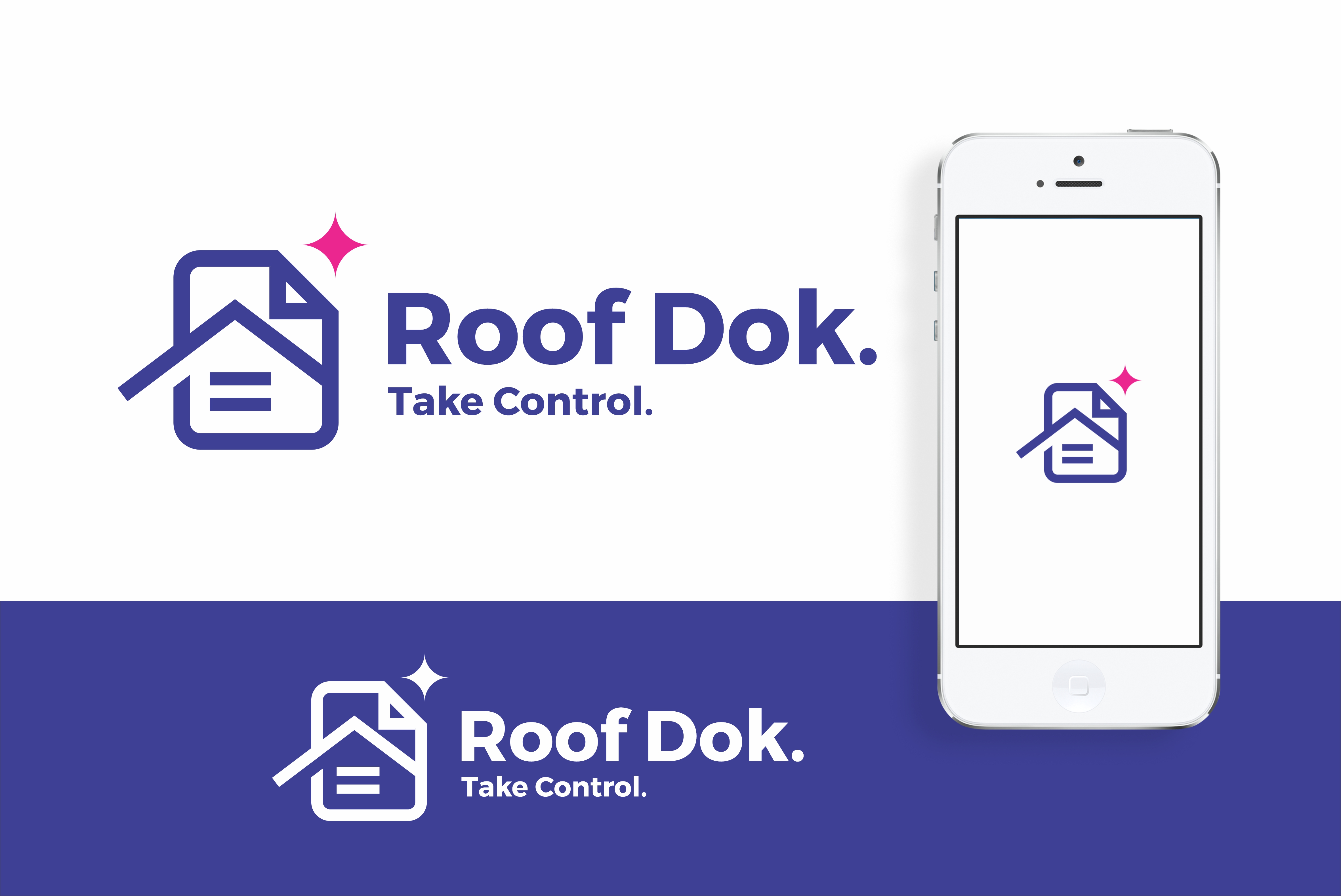 Logo Design by Djamdesign for Roof Dok | Design #35902039