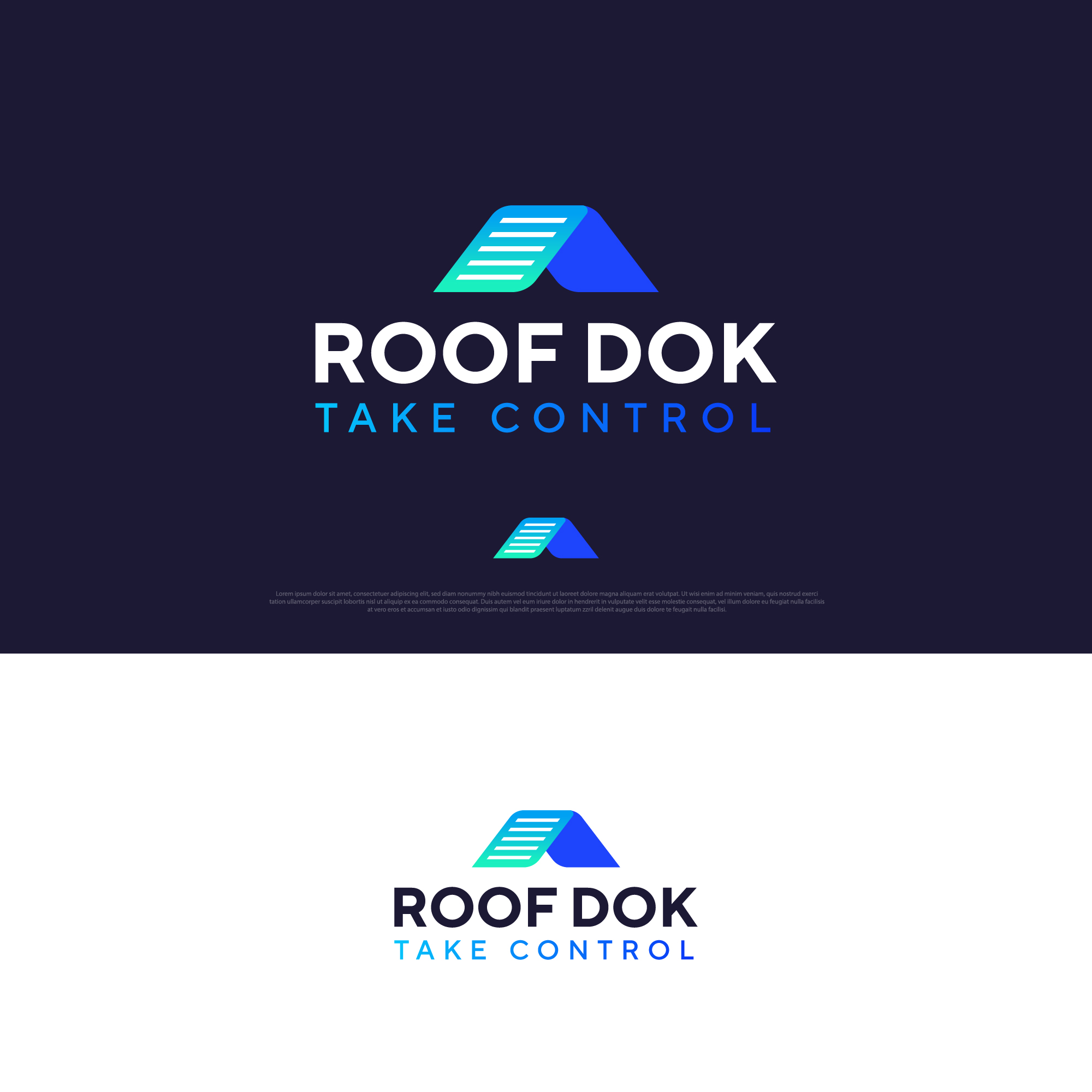 Logo Design by Humphrey™ for Roof Dok | Design #35916787