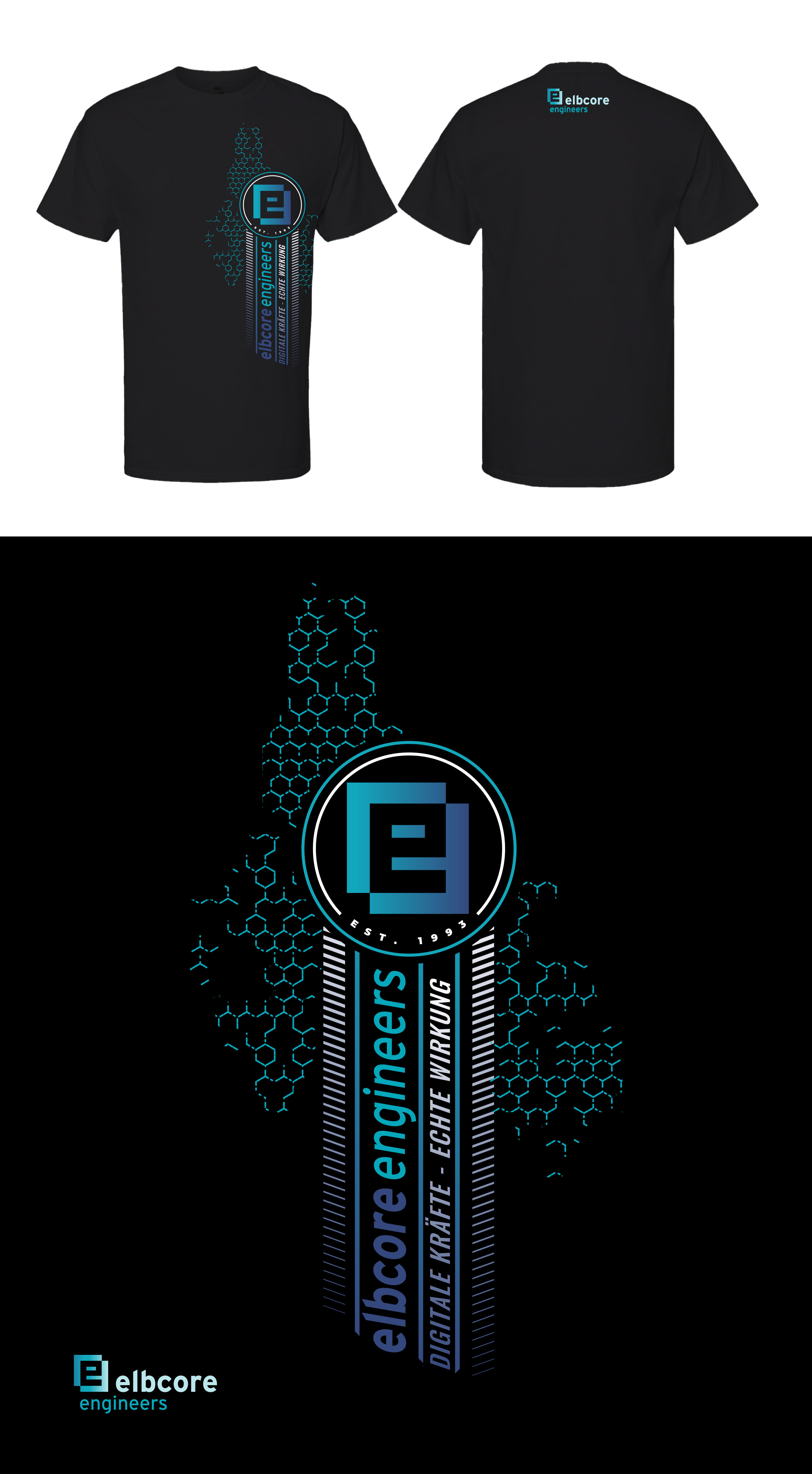 Diseño de Camiseta por KickArt para elbcore engineers gmbh | Diseño #35930267