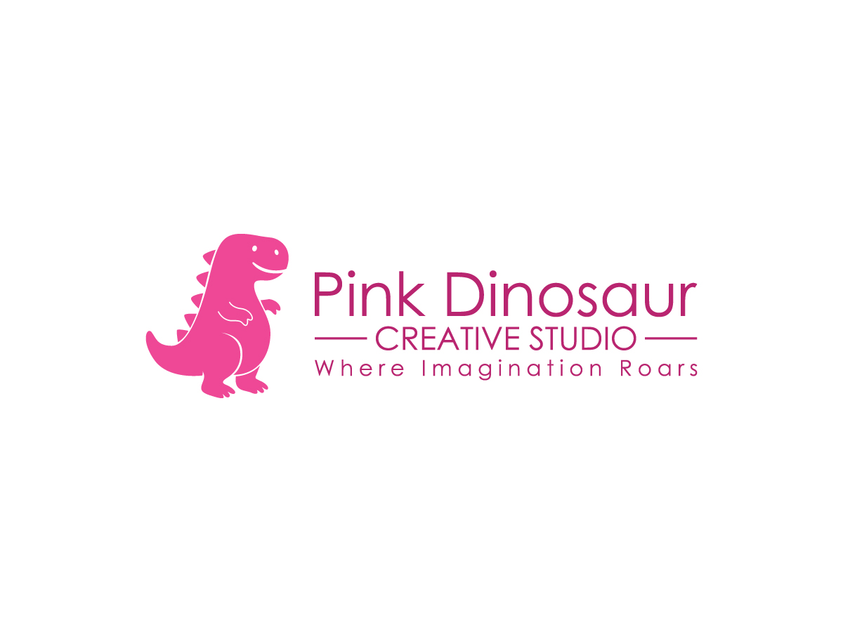 Logo Design by 439 Creations for Pink Dinosaur Creative Studio | Design #35907709
