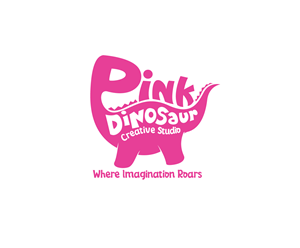 Logo Design by LogoPoko for Pink Dinosaur Creative Studio | Design: #35906830