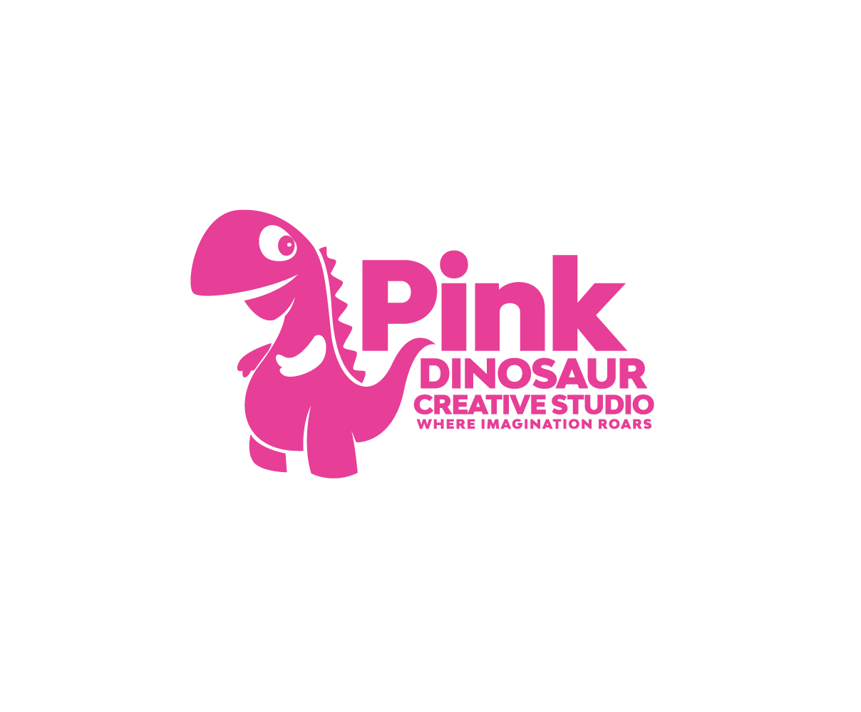 Logo Design by LogoPoko for Pink Dinosaur Creative Studio | Design #35906832