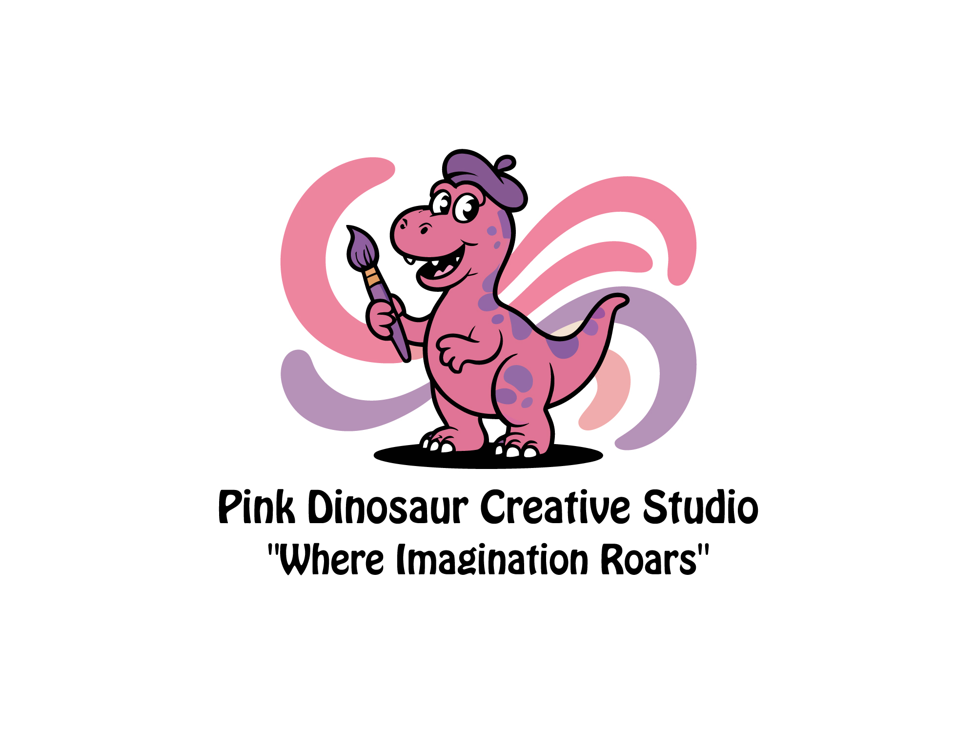 Design de Logo par Robi-The Child pour Pink Dinosaur Creative Studio | Design #35905695