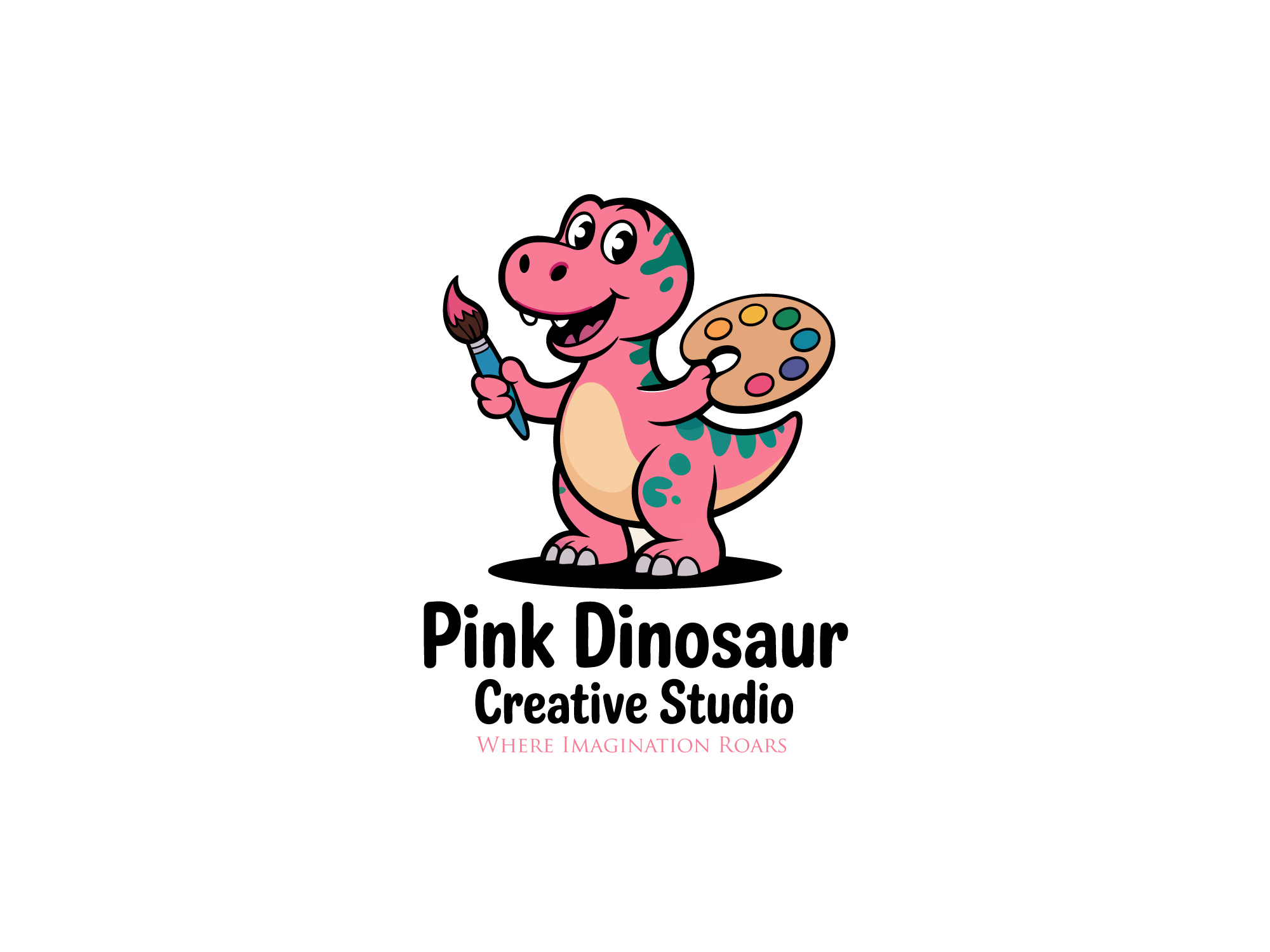 Design de Logo par Robi-The Child pour Pink Dinosaur Creative Studio | Design #35905696