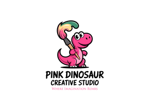 Diseño de Logo por Robi-The Child para Pink Dinosaur Creative Studio | Diseño: #35905697