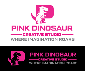 Logo Design by DiandraKali for Pink Dinosaur Creative Studio | Design: #35905016