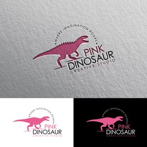 Logo Design by Alex Henry for Pink Dinosaur Creative Studio | Design: #35905228