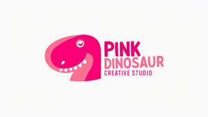 Logo Design by HSL Brain for Pink Dinosaur Creative Studio | Design: #35906737