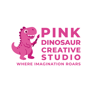 Diseño de Logo por Taha_01 para Pink Dinosaur Creative Studio | Diseño: #36003070