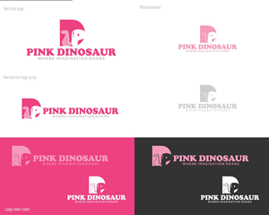 Diseño de Logo por DesignMX (Renan Mejia) para Pink Dinosaur Creative Studio | Diseño: #35906935