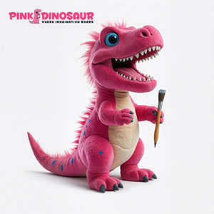 Diseño de Logo por DesignMX (Renan Mejia) para Pink Dinosaur Creative Studio | Diseño: #35907147