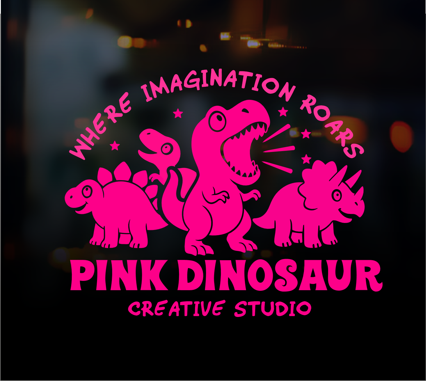 Design de Logo par Yakuza20 pour Pink Dinosaur Creative Studio | Design #35906498