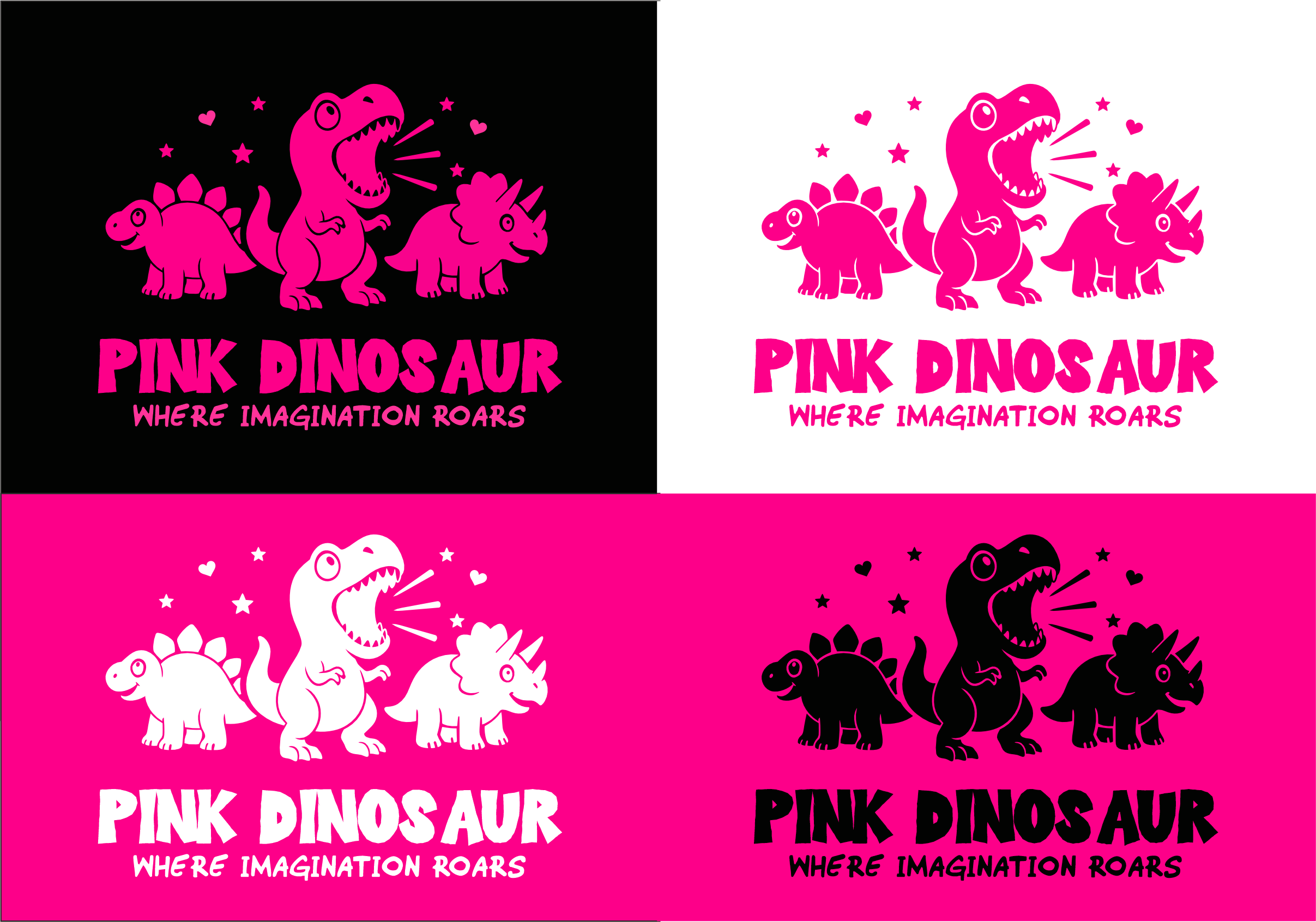 Design de Logo par Yakuza20 pour Pink Dinosaur Creative Studio | Design #35906946