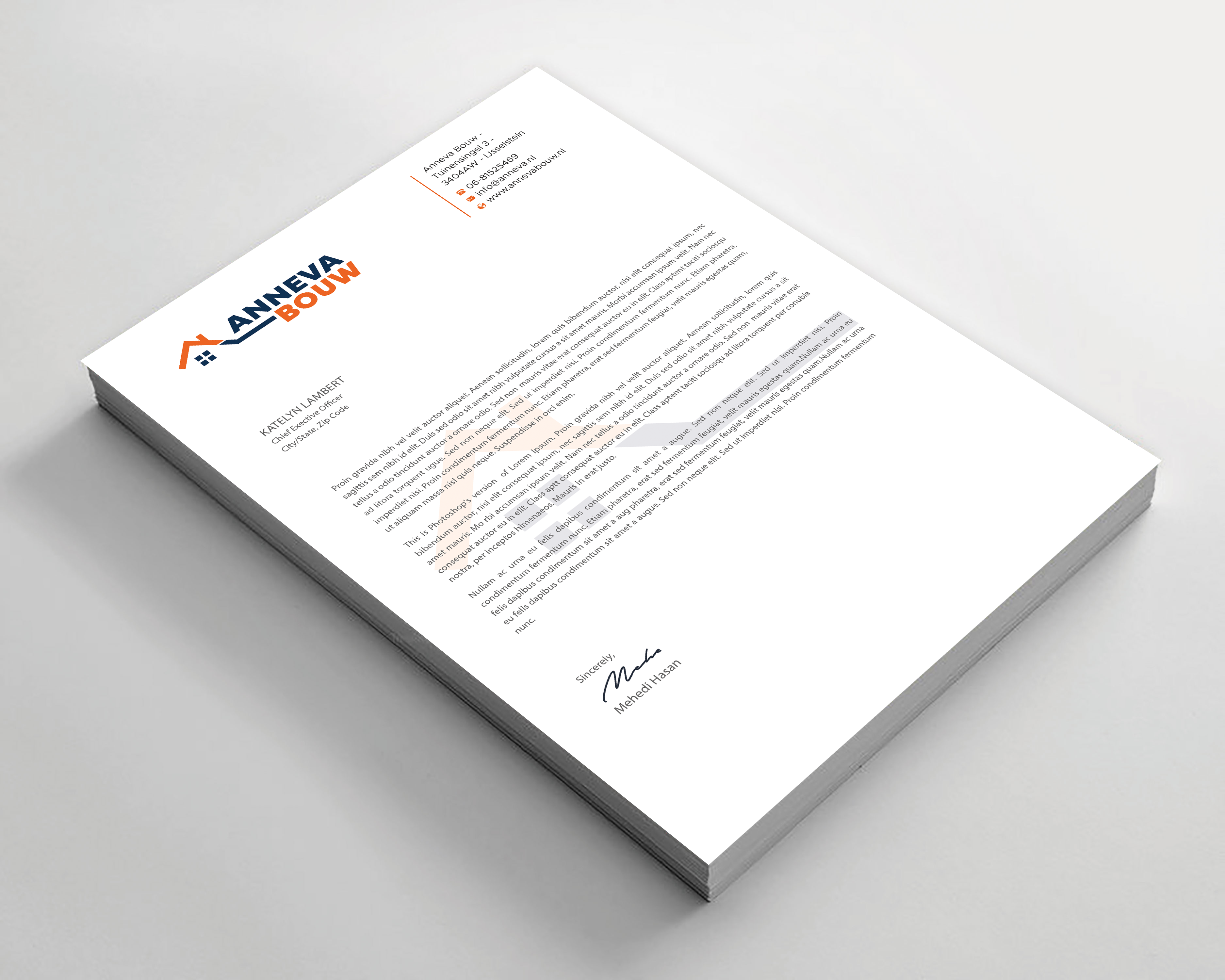 Diseño de Papelería por Expert Bappy para este proyecto | Diseño #35906731