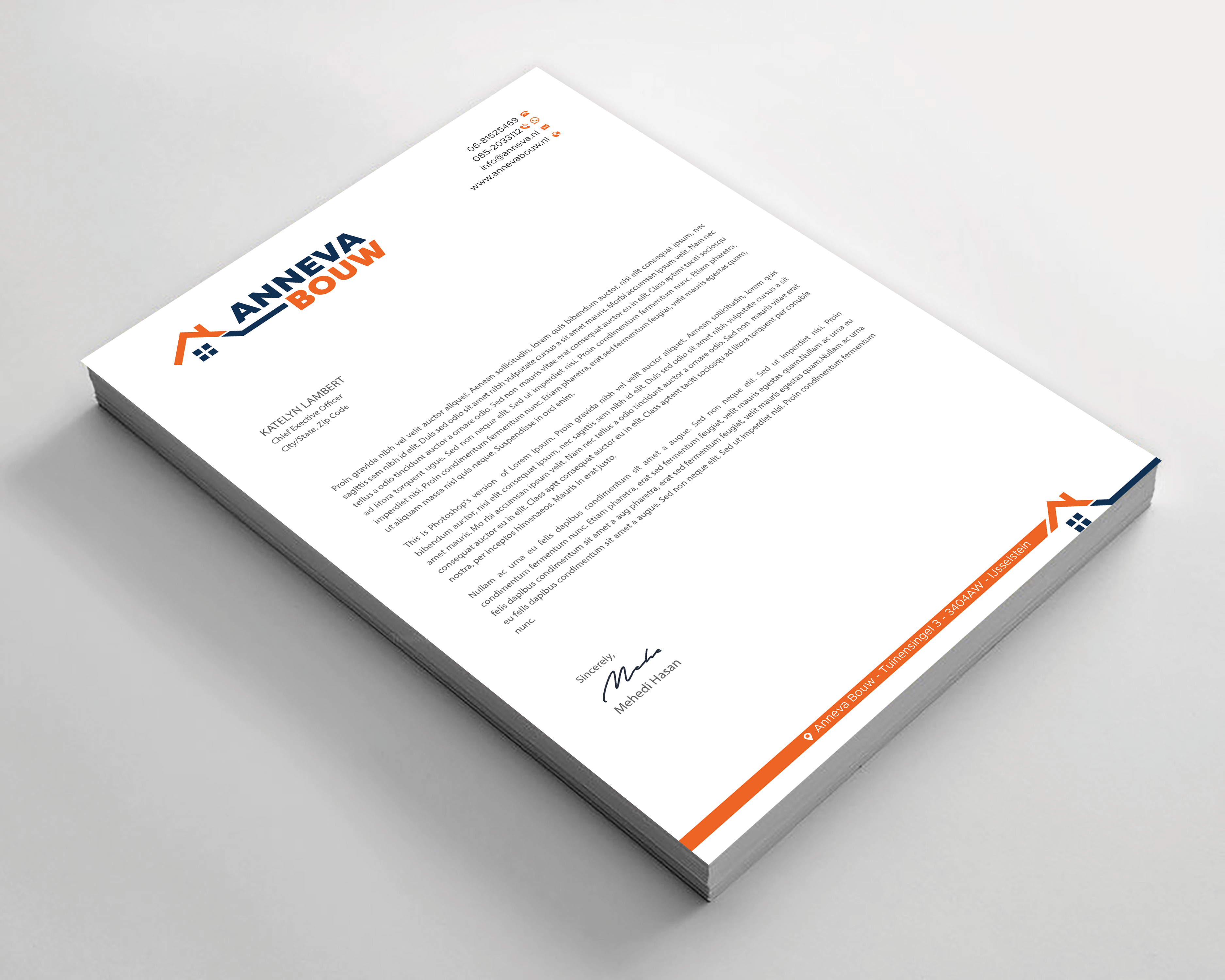 Schreibwaren-Design von Expert Bappy für dieses Projekt | Design #35915414