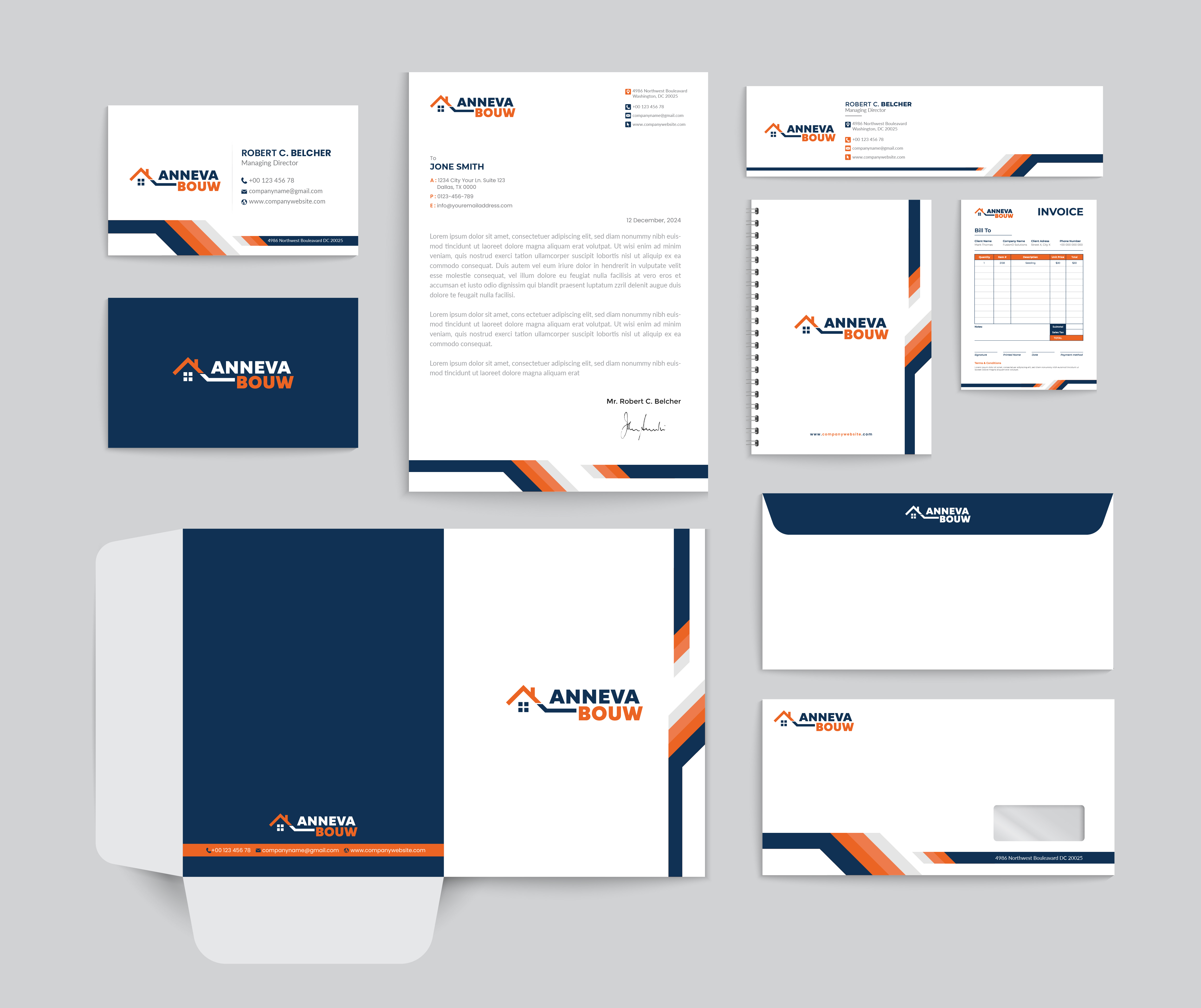 Stationery Design by artbitin for this project | Design #35920639
