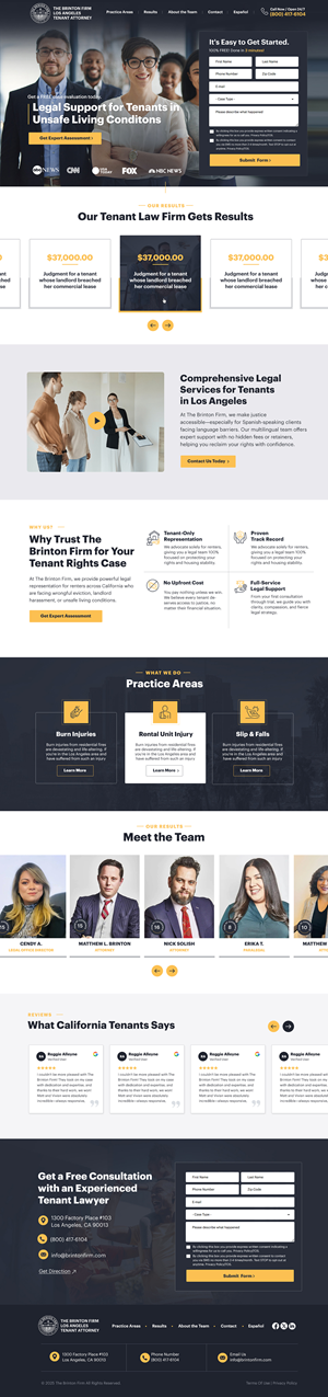 Web Design by Blue Sparrow for this project | Design: #35960170