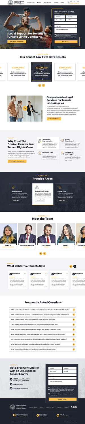 Web Design by Blue Sparrow for this project | Design: #35960171