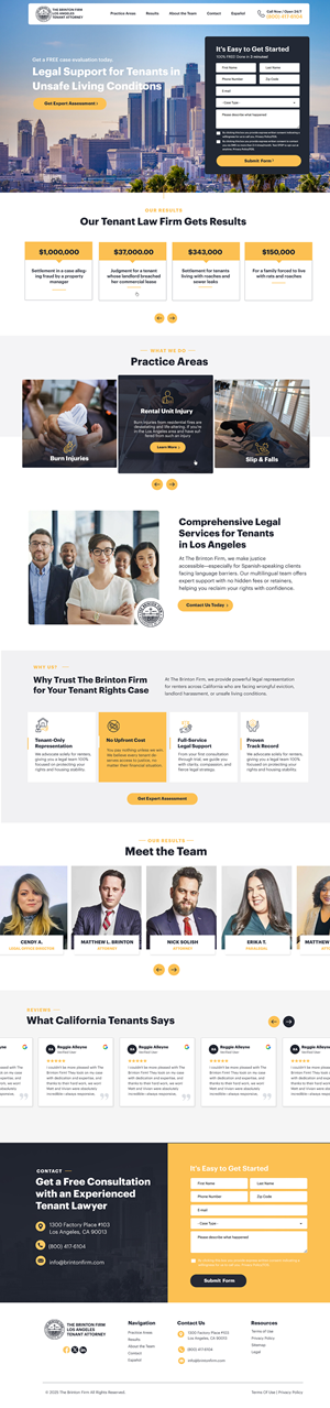 Web Design by Blue Sparrow for this project | Design: #35961054