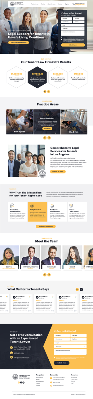 Web Design by Blue Sparrow for this project | Design: #35961056